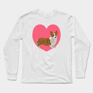 Corgi Love Long Sleeve T-Shirt